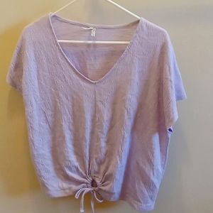 Lilac Mudd Crop Top